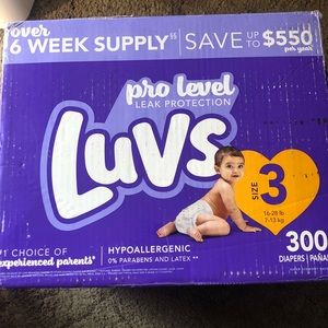 Luvs Diapers Size 3